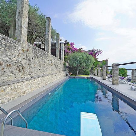 Villa Rachele: Stunning Luxury Villa In Centre Gargnano With Private Pool And Breathtaking Views מראה חיצוני תמונה