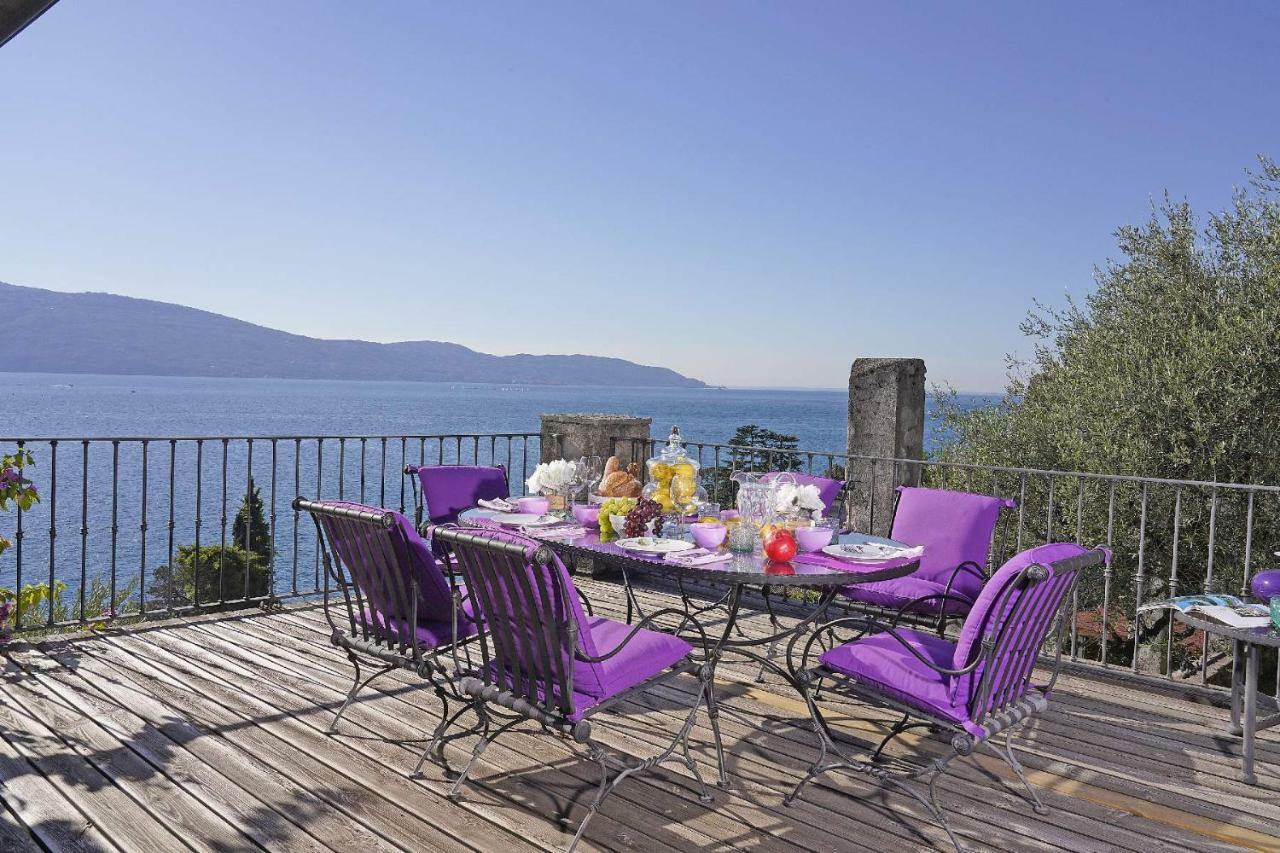 Villa Rachele: Stunning Luxury Villa In Centre Gargnano With Private Pool And Breathtaking Views מראה חיצוני תמונה