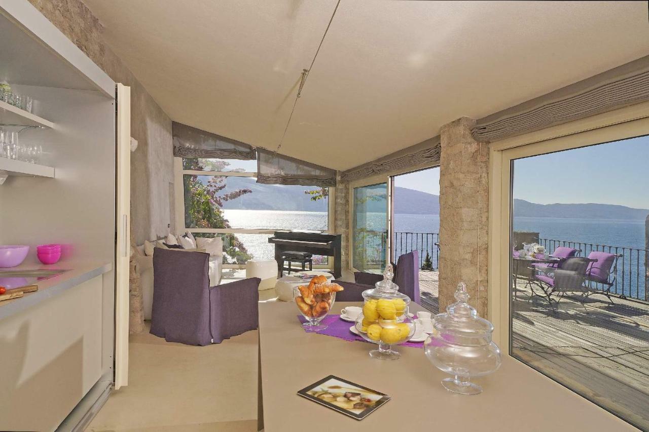Villa Rachele: Stunning Luxury Villa In Centre Gargnano With Private Pool And Breathtaking Views מראה חיצוני תמונה
