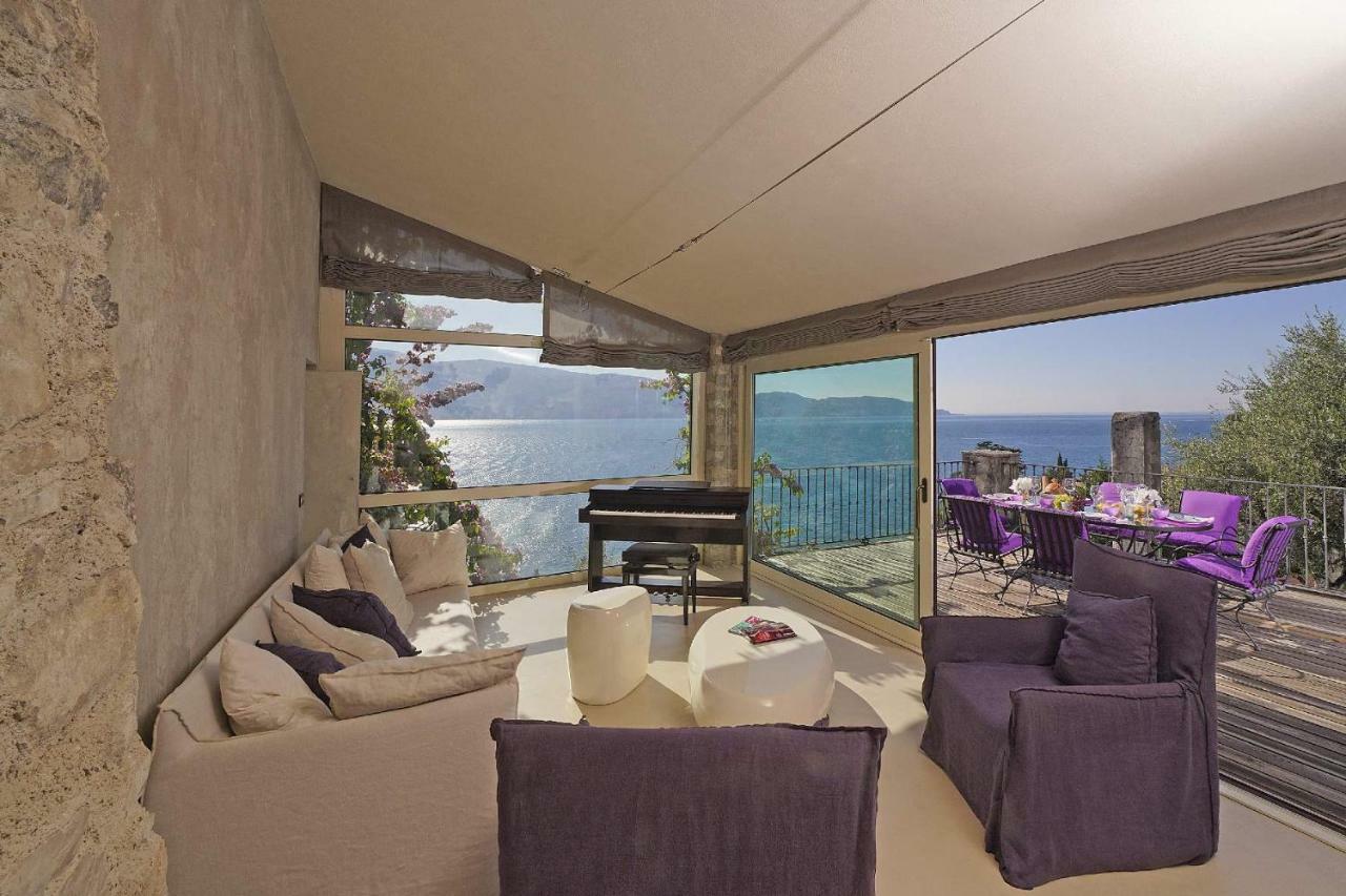 Villa Rachele: Stunning Luxury Villa In Centre Gargnano With Private Pool And Breathtaking Views מראה חיצוני תמונה