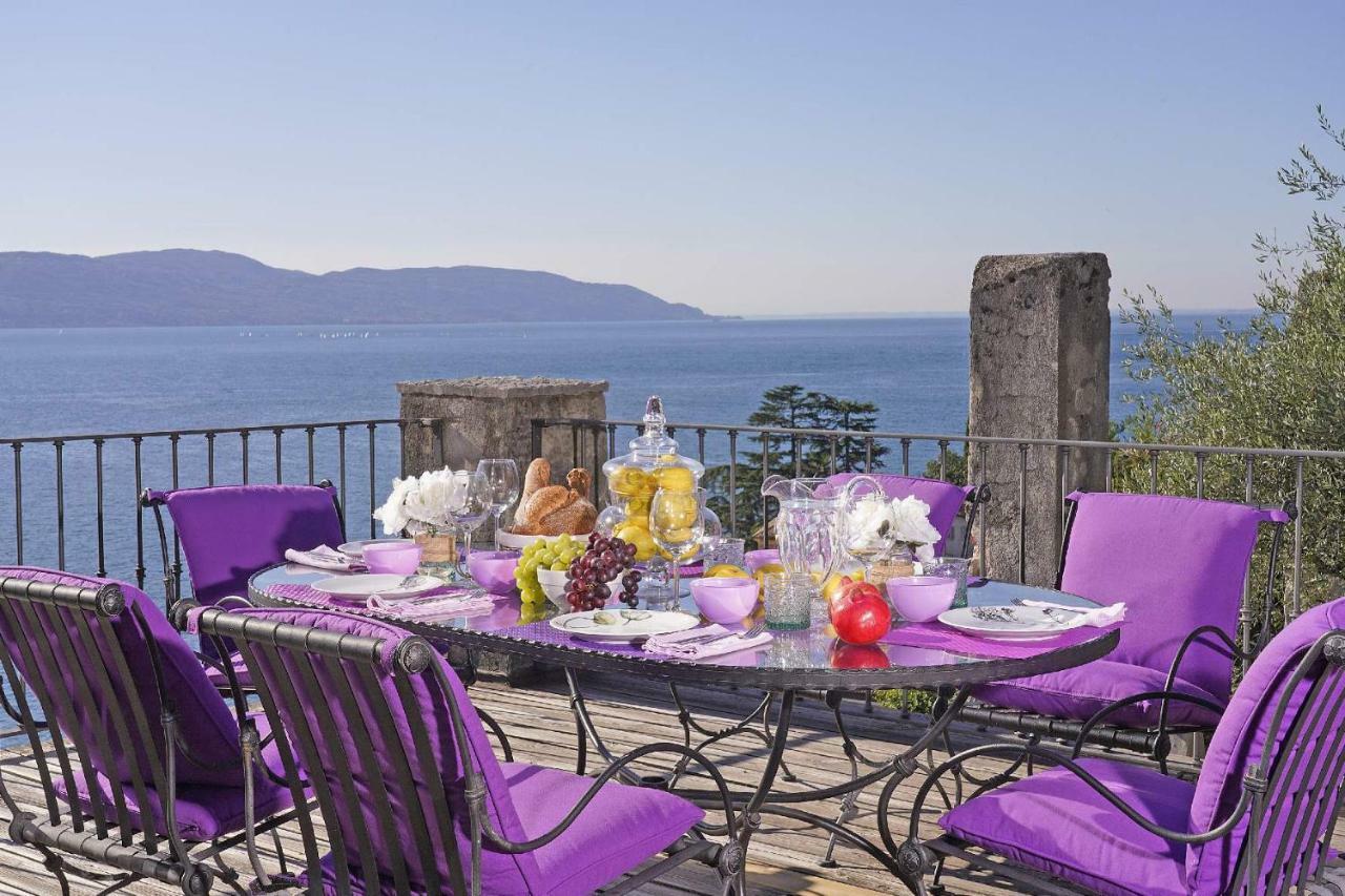 Villa Rachele: Stunning Luxury Villa In Centre Gargnano With Private Pool And Breathtaking Views מראה חיצוני תמונה
