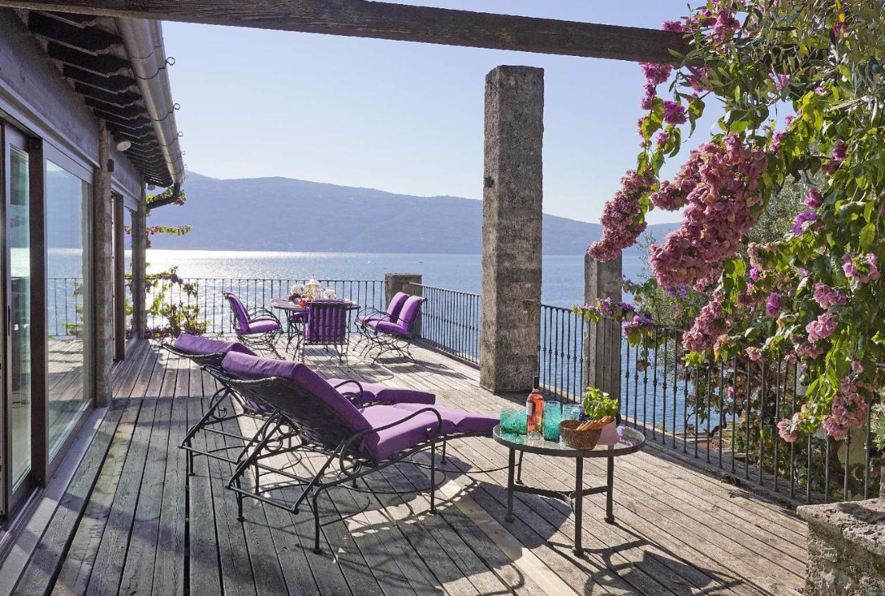 Villa Rachele: Stunning Luxury Villa In Centre Gargnano With Private Pool And Breathtaking Views מראה חיצוני תמונה