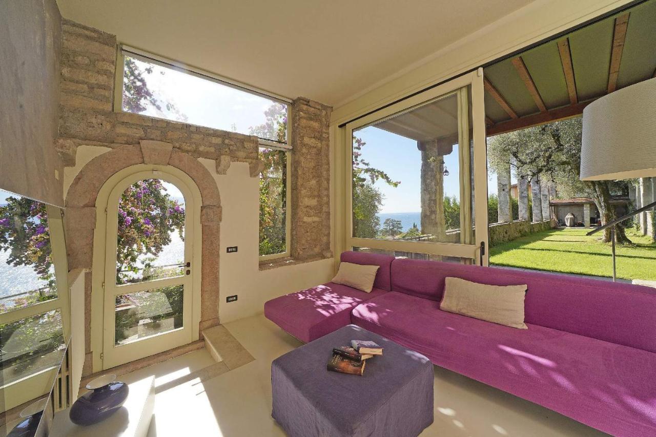 Villa Rachele: Stunning Luxury Villa In Centre Gargnano With Private Pool And Breathtaking Views מראה חיצוני תמונה